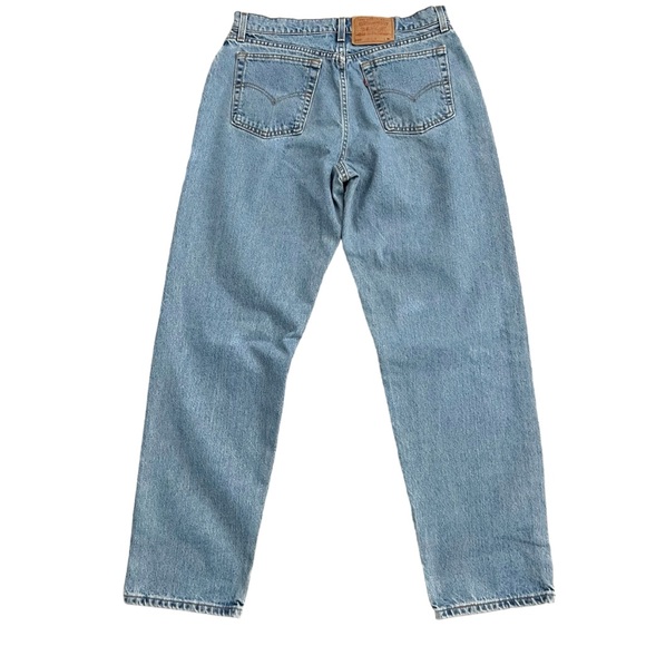Vintage 1990s Levi’s Women’s 560 Loose Fit Straight Leg Ultra High Jeans USA 14 - Picture 1 of 11